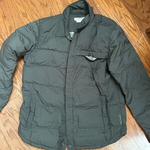 Prana Men's Dark Green Puffer Jacket